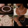 Rose Quartz Custom Bracelet & Necklace Set