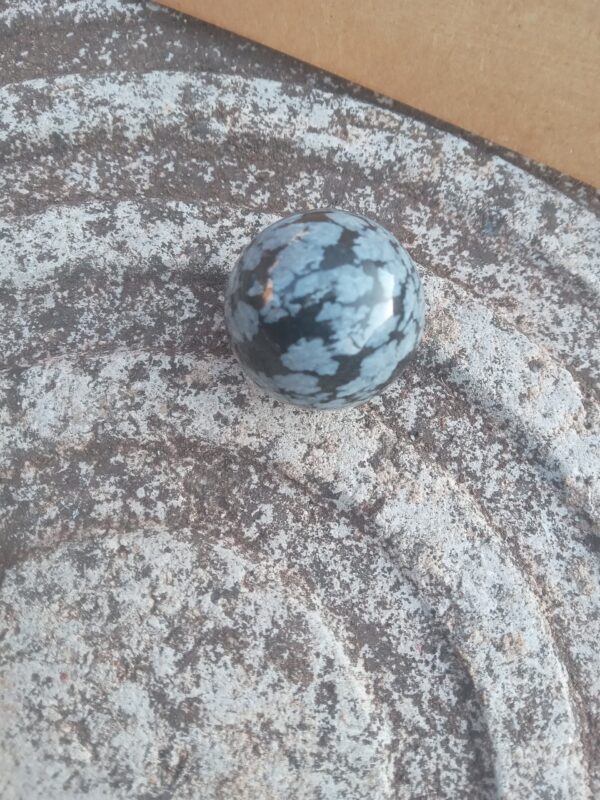 IMG-20260711-WA0045 Snowflake obsidian sphere