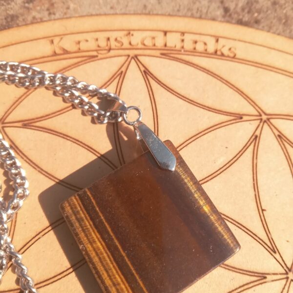Tigers eye (Square cut)
